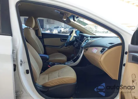 2012 Hyundai Elantra Gls из США, поврежденный, VIN 5NPDH4AEXCH147865